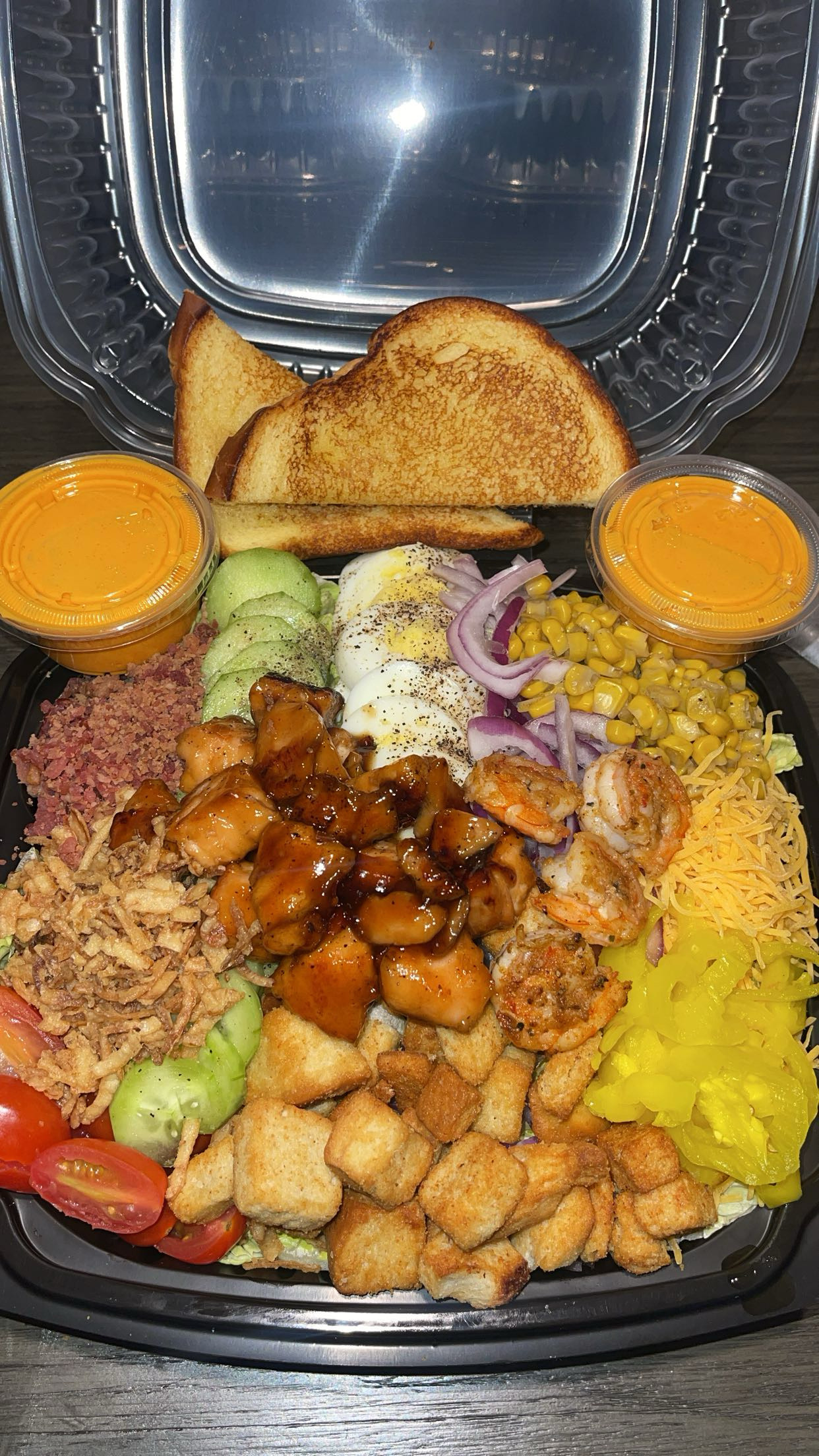 Colorful chef-prepared bowl